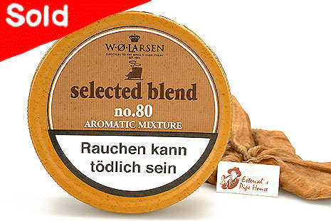W.. Larsen Selected Blend No. 80 Aromatic Pfeifentabak 50g